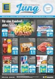 Discounter Prospekt von EDEKA Nümbrecht EDEKA Prospekt: "Aktuelle Angebote", 24 Seiten, 25.08.2025 - 30.08.2025