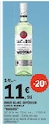 Rhum Blanc Supérieur Carta Blanca - BACARDI en promo chez E.Leclerc Nice à 11,92 €