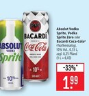 Vodka Sprite im Angebot bei Marktkauf in Ravensburg Vodka Sprite Angebote von Absolut bei Marktkauf Ravensburg für 1,99 €