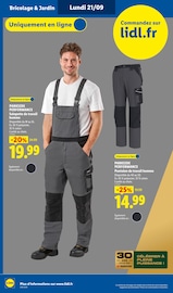 Promos Salopette De Travail dans le catalogue "Cap sur l'Italie !" de Lidl à la page 48 Promos Salopette De Travail dans le catalogue "Cap sur l'Italie !" de Lidl à la page 48