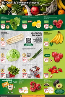Bananen im GLOBUS Prospekt "Aktuelle Angebote" mit 34 Seiten (Erfurt)