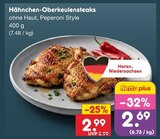 Hähnchen-Oberkeulensteaks im Angebot bei Netto Marken-Discount in Hildesheim Hähnchen-Oberkeulensteaks Angebote bei Netto Marken-Discount Hildesheim für 2,69 €