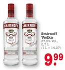 Smirnoff Vodka Angebote von Smirnoff bei E center Mainz für 9,99 €