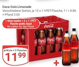 Aktuelles Coca-Cola Limonade Angebot bei GLOBUS in Nettetal ab 11,99 €