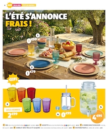 Prix et réduction Assiette dans le prospectus Gifi en cours Offre Assiette dans le catalogue Gifi du moment à la page 4