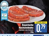 Bayerische Nackensteaks im EDEKA Prospekt Bayerische Nackensteaks von im aktuellen EDEKA Prospekt für 0,79 €