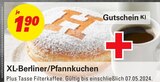 XL-Berliner/Pfannkuchen von  im aktuellen Höffner Prospekt für 1,90 €