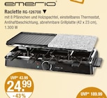 Raclette RG-126708 von Emerio im aktuellen V-Markt Prospekt für 24,99 €