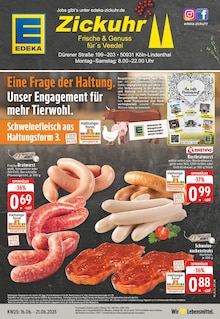 Aktueller EDEKA Prospekt für Köln mit  Seiten