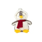 Promo Peluche "Pingouin à capuche" à 7,99 € dans le catalogue Jardiland à Gometz-le-Châtel