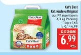 Aktuelles Katzenstreu Original Angebot bei Marktkauf in Erlangen ab 6,99 €