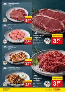 Gulasch im Netto Marken-Discount Prospekt "Aktuelle Angebote" mit 72 Seiten (Regensburg)