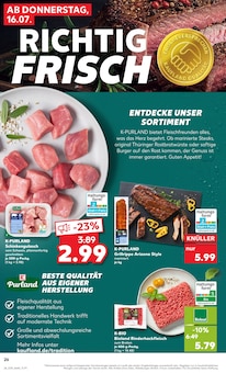 Gulasch im aktuellen Kaufland Prospekt (München) Gulasch im Kaufland Prospekt "Hier bin ich richtig" mit 56 Seiten (München)