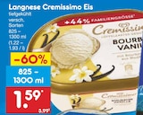 Aktuelle Eis Angebote bei Netto Marken-Discount in Saarbrücken Aktuelles Cremissimo Eis Angebot bei Netto Marken-Discount in Saarbrücken ab 1,59 €