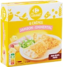 Crêpes - Carrefour Classic en promo chez Supermarchés Match Creil à 2,97 €