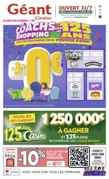 Catalogue Géant Casino avec 68 pages de promos Prospectus Géant Casino, "LES COACHS SHOPPING", pages, 29/05/2023 - 11/06/2023