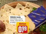 nussig Schnittkäse Angebote von Elbländer bei REWE Mülheim für 0,99 €