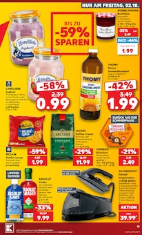 Bügeleisen Angebot im Kaufland Prospekt, gültig von 28.09.2026 bis 30.09.2026 Bügeleisen Angebot im aktuellen Kaufland Prospekt auf Seite 23