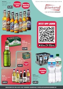Aktueller Getränke Ellerkamp Prospekt (Stadtlohn, 4 Seiten zum blättern Getränke Ellerkamp Prospekt DIE GETRÄNKEKÖNNER mit 4 Seiten