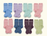 CHAUSSETTES MESSAGE À PAILLETTES FEMME en promo chez Auchan Hypermarché Paris à 2,99 €