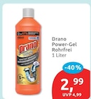 Power-Gel Rohrfrei von Drano im aktuellen budni Prospekt
