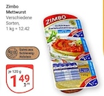Aktuelle Mettwurst Angebote bei GLOBUS in Braunschweig Aktuelles Mettwurst Angebot bei GLOBUS in Braunschweig ab 1,49 €