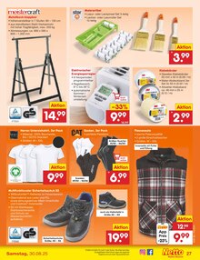 Sicherheitsschuhe im Netto Marken-Discount Prospekt "Aktuelle Angebote" mit 65 Seiten (München)