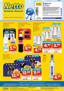 Cola im aktuellen Netto Marken-Discount Prospekt (Amberg) Cola im Netto Marken-Discount Prospekt "DER ORT, AN DEM DU IMMER AUSGEZEICHNETE PREISE FINDEST." mit 2 Seiten (Amberg)