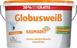 Globusweiß Innenfarbe im Angebot bei Globus-Baumarkt in Reutlingen Globusweiß Innenfarbe Angebote von Globus Baumarkt bei Globus-Baumarkt Reutlingen für 35,00 €