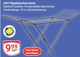 Flügelwäschetrockner Angebote von OHO bei GLOBUS Bensheim für 9,99 €