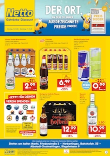 Prospekt der Woche "DER ORT, AN DEM DU IMMER AUSGEZEICHNETE PREISE FINDEST." Seite 1, 12.10.2026 bis 17.10.2026 für Herbertingen Aktueller Prospekt "DER ORT, AN DEM DU IMMER AUSGEZEICHNETE PREISE FINDEST." Seite 1 von 2 Seiten für Herbertingen