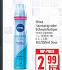 Haarspray oder Schaumfestiger von Nivea im aktuellen EDEKA Prospekt