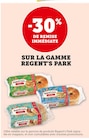 -30% de remise immédiate sur la gamme Regent's Park dans le catalogue Super U