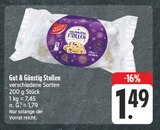 Stollen Angebote von Gut & Günstig bei EDEKA Würzburg für 1,49 €