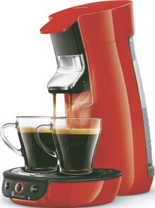 Senseo viva café hd6563/81 rouge - Géant Casino à Grenoble Senseo viva café hd6563/81 rouge en promo chez Géant Casino Grenoble à 64,90 €