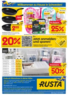 Pfanne im aktuellen Rusta Prospekt (Essen) Pfanne im Rusta Prospekt "Willkommen zu Hause in Schweden!" mit 16 Seiten (Essen)