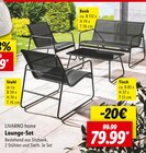 Lounge-Set Bank Angebote von LIVARNO home bei Lidl Karlsruhe für 79,99 €