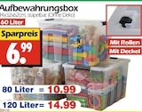 Aufbewahrungsbox 60 Liter im Angebot bei Wreesmann in Stendal Aufbewahrungsbox 60 Liter Angebote bei Wreesmann Stendal für 6,99 €