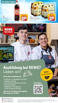 Cola im aktuellen REWE Prospekt (Menden (Sauerland)) Cola im REWE Prospekt "Dein Markt" mit 32 Seiten (Menden (Sauerland))