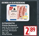 Frische Bratwurst von GUT&GÜNSTIG für 2,89 € bei EDEKA im Angebot Frische Bratwurst von GUT&GÜNSTIG im aktuellen EDEKA Prospekt