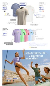 Shirt im aktuellen Decathlon Prospekt (Nürnberg) Shirt im Decathlon Prospekt "Dein Sommer startet hier" mit 20 Seiten (Nürnberg)