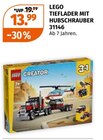 Tieflader mit Hubsschrauber Angebote von LEGO bei Müller Ingolstadt für 13,99 €