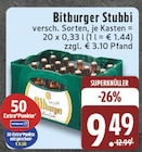 Stubbi im Angebot bei E center in Kempen Stubbi Angebote von Bitburger bei E center Kempen für 9,49 €