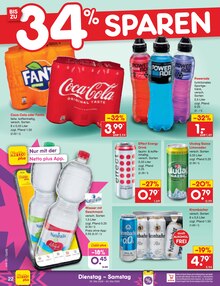 Coca Cola im Netto Marken-Discount Prospekt "Aktuelle Angebote" mit 58 Seiten (Bremen)