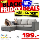 Stuart Ecksofa Angebote von Seats and Sofas bei Seats and Sofas Neustadt für 199,00 €