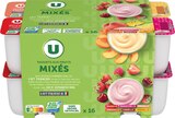 Promo YAOURTS AUX FRUITS MIXES U à 2,79 € dans le catalogue Super U à Mandelieu-la-Napoule