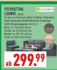 Aktuelles Polyrattan-Lounge Salou Angebot bei Marktkauf in Duisburg ab 299,99 €
