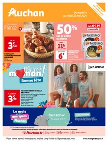 Prospectus Auchan Hypermarché à Aiguefonde, "Auchan hypermarché", 40 pages de promos valables du 14/05/2024 au 21/05/2024