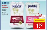 Hundenahrung im Angebot bei Netto Marken-Discount in Bergisch Gladbach Hundenahrung Angebote von pablo bei Netto Marken-Discount Bergisch Gladbach für 1,19 €