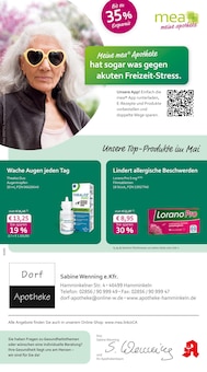 mea - meine apotheke Prospekt Unsere Mai-Angebote mit 4 Seiten
